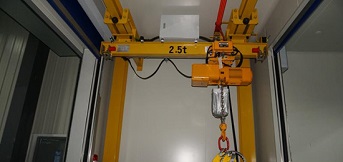 科佩（蘇州）定制一臺小跨度2.5t懸掛起重機
