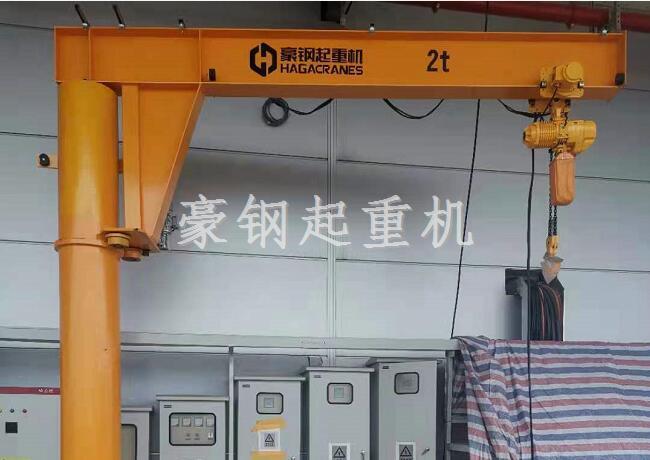 西門子數控（南京）有限公司新工廠車間2噸懸臂吊，安裝調試完成